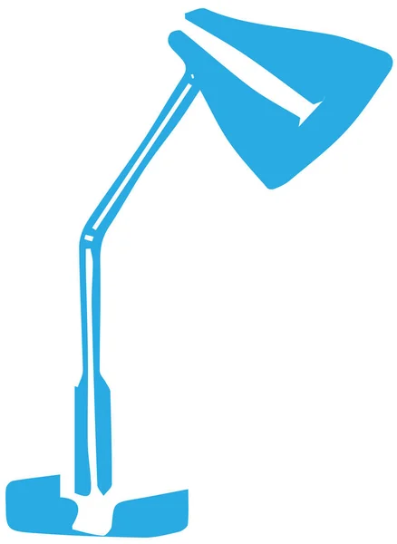 Icône Lampe Sur Fond Blanc — Image vectorielle