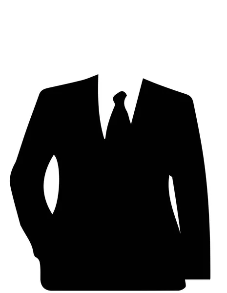 Het Business Suit Pictogram — Stockvector