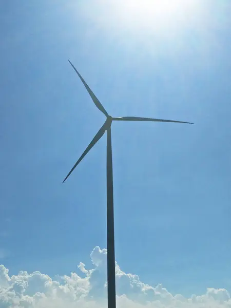 Turbina Eólica Sur Tailandia — Foto de Stock