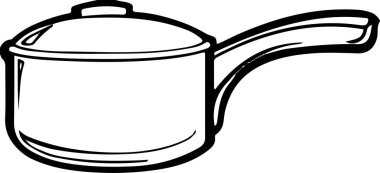 Beyaz arka plan üzerinde Pan simgesi