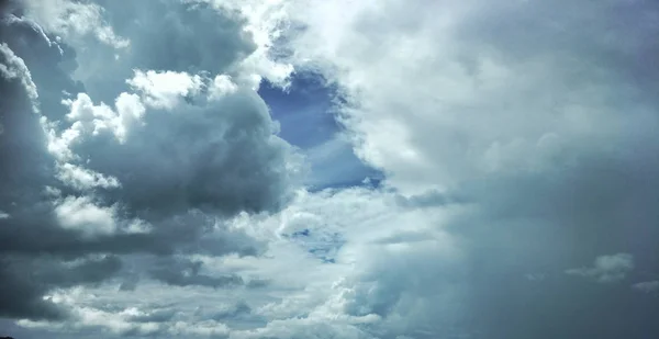 Cielo Nube Por Mañana — Foto de Stock