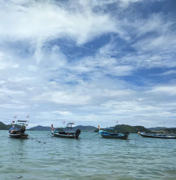 Fishing Boat Panwa Cape Phuket Thailand — Stock Photo, Image