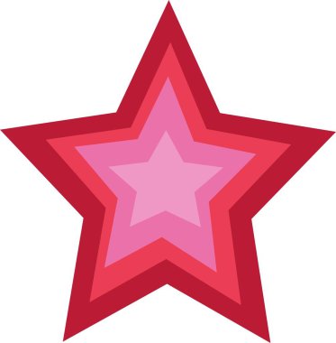 Kutlama için renkli soyut şekil