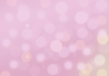 Pembe ışık arka plan illüstrasyon ile soyut bokeh ışıkları