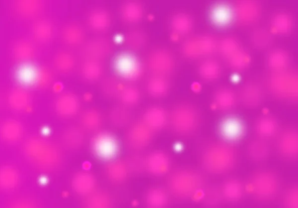 Abstract bokeh lights with pink light background illustration