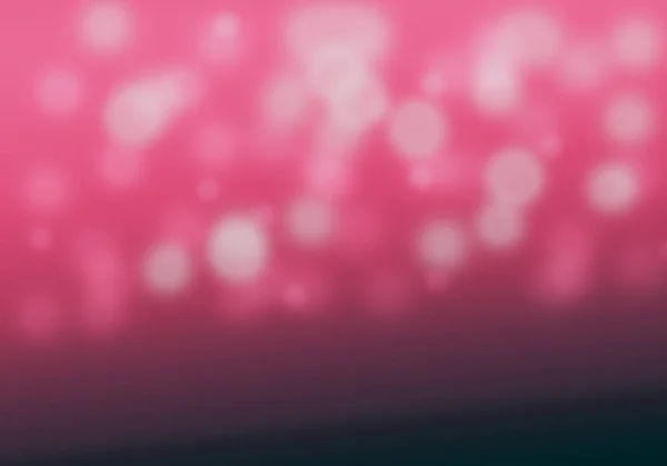 Abstract bokeh lights with pink light background illustration