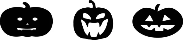 Halloween Symbol Auf Weißem Hintergrund — Stockvektor