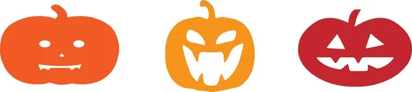 Иконка Хэллоуина Белом Фоне — стоковый вектор