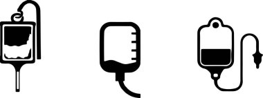 beyaz arka planda tuzlu çanta simgesi