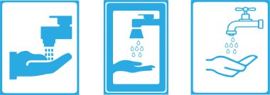 el simgenizi renkli arka planda yıkayın