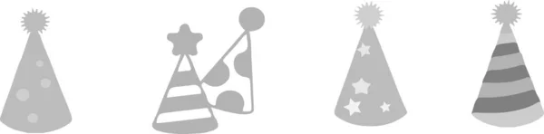 Капелюх Ізольована Ікона Кольоровому Фоні — стоковий вектор