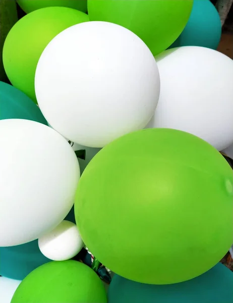 Balões Cor Para Decorar Lugar — Fotografia de Stock