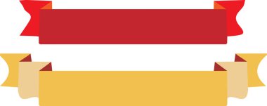 Beyaz arkaplanda kurdele simgesi