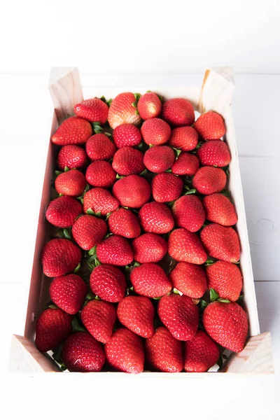 Strawberries background. Strawberry. Food background. Spring or summer vegan healthy food.