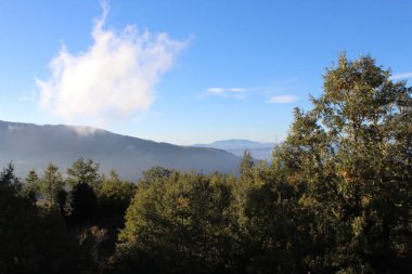 Pollino milli parkı, Basilicata ve Calabria, İtalya geniş bir doğal rezerv Peyzaj