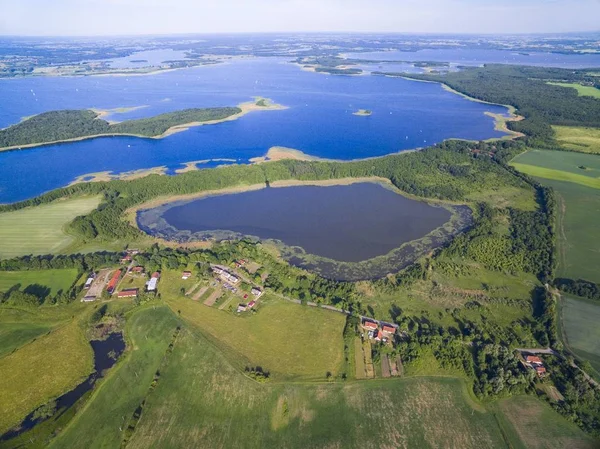 Mamry Pniewskie 호수와 Upalty Mazury의 폴란드의 풍경의 — 스톡 사진