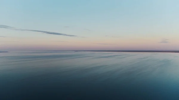 Захід Сонця Київському Морі — стокове фото