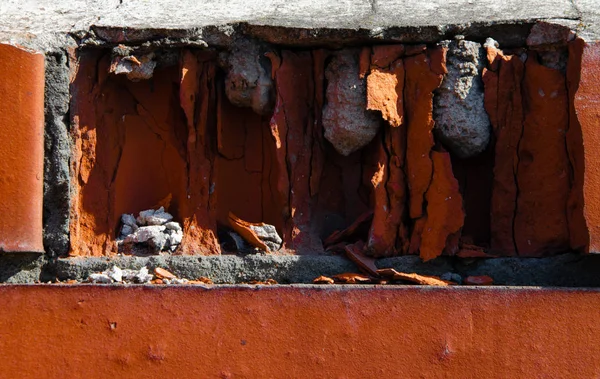 Beautiful macro texture of stones, corrosion, wood home objects. Bright textures, bright colors.