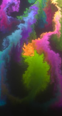 Soyut fraktal arka plan. Suda soyutlama boya. Arka plan renklerin parlak. Tasarımlar için arka plan. Kopyalama alanı