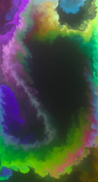 Abstrakter Fraktaler Hintergrund Abstraktionsfarbe Wasser Der Hintergrund Ist Farbenfroh Hintergrund — Stockfoto
