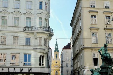 Vienna Austria street. Travels in Europe