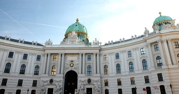 Hofburg Palace Vienna Austria 10.10.2017 — стокове фото