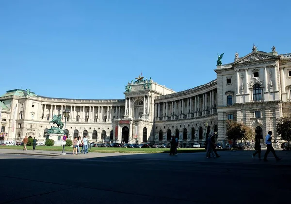 Архітектура Туристів Відень Австрія 2017 — стокове фото