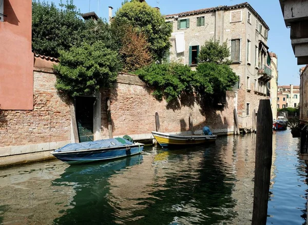 Boats Venice, Italy 25.09.2017 — Stock Photo, Image