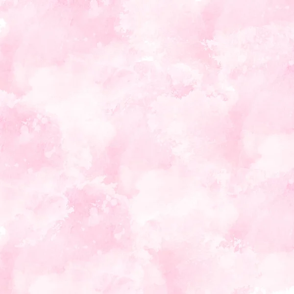 柔和的粉红色水色背景纹理 — 图库照片
