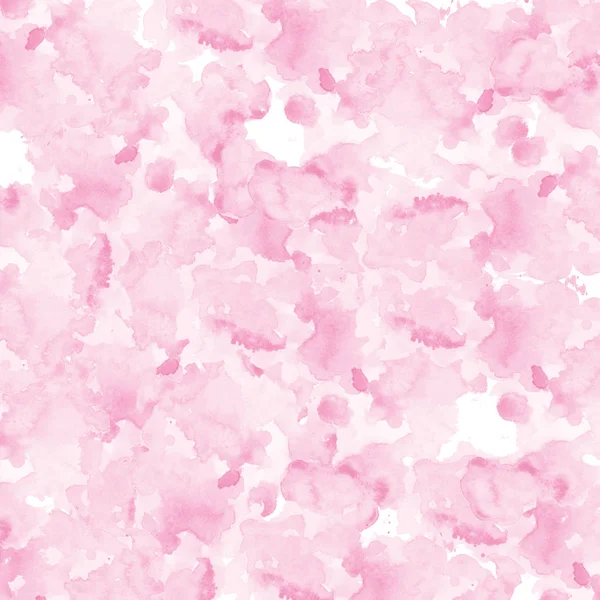 Dipinti Mano Cielo Rosa Acquerello Sfondo — Foto Stock