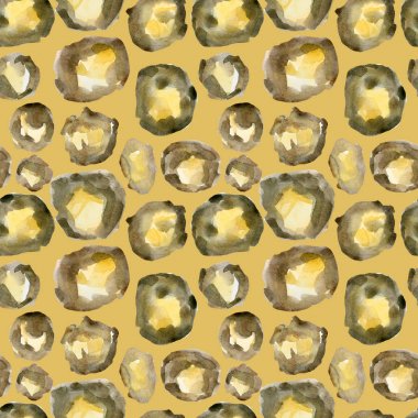 suluboya leopar dikişsiz desen. Güzel benekli cilt deseni