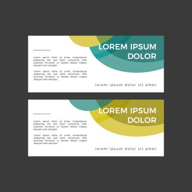 modern web afiş tasarım şablonu