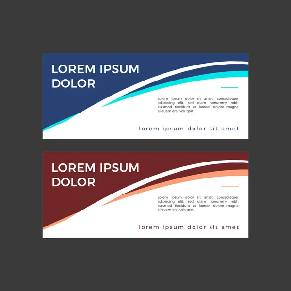 modern web afiş tasarım şablonu