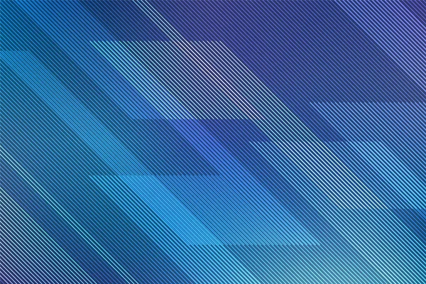 Abstrakter Blauer Hintergrund Mit Linien Stockillustration