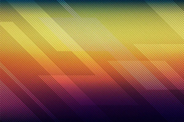 Abstrakter Gelber Und Lila Hintergrund Mit Linien Illustrationstechnik — Stockvektor