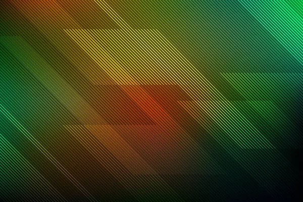 Abstrakter Grüner Hintergrund Mit Linien Illustrationstechnik — Stockvektor
