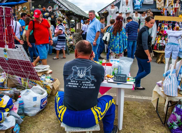 Veliki Sorochintsi Poltava State Ukraine August 2015 Nationale Sorochintsy Fair — Stockfoto