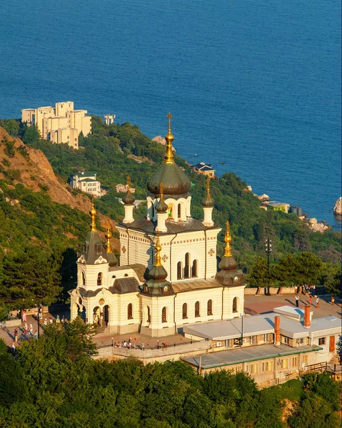 Ukraine Aug 2006 Foros Church Resurrection Christ Foros Crimea — Stock Photo, Image