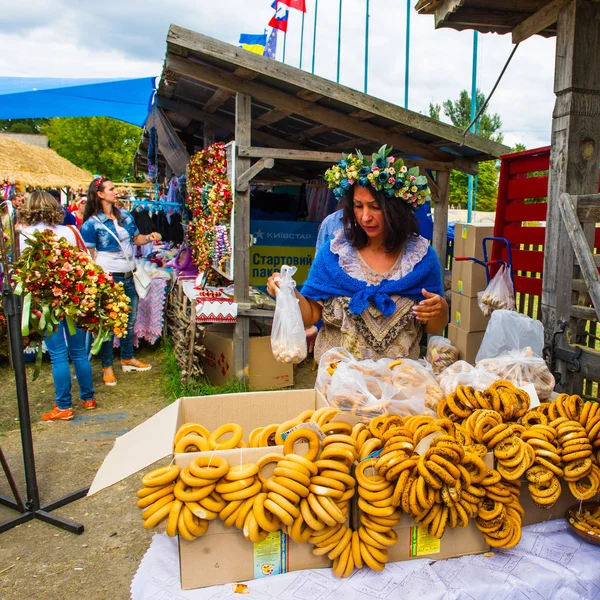 Veliki Sorochintsi Etat Poltava Ukraine Août 2015 Foire Nationale Sorochintsy — Photo