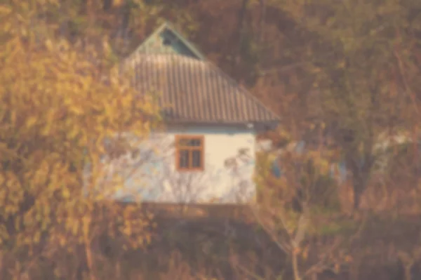Old Farmhouse Blurred Background — Stock Photo, Image