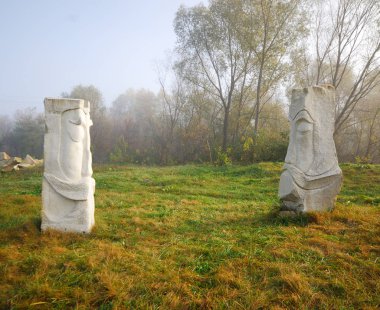 Ukrayna, Vinnytsa bölgesi, köy Busha-23 Ekim 2008: Tarihi ve kültürel rezerv 