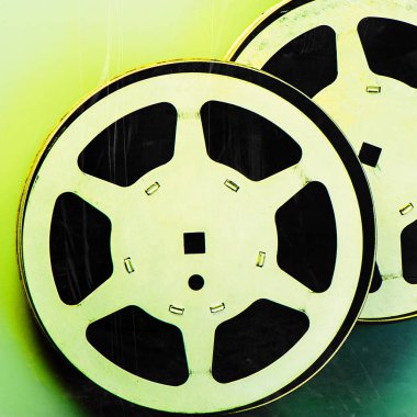 16 mm makara eski film film arşivi