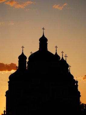 Kryvyi Rih, Ukrayna-20.05.2016: Spaso-Preobrazhensky carthedral.