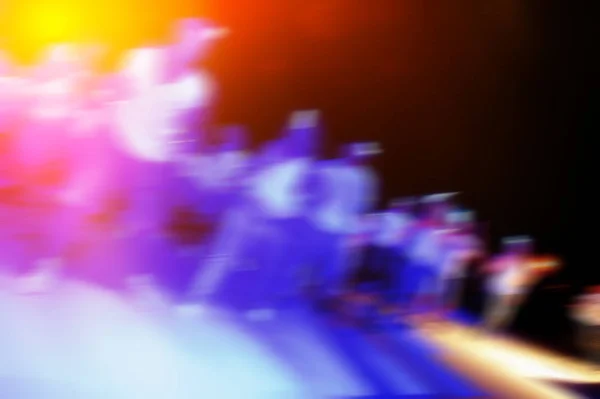 Junge Leute Entspannen Und Tanzen Einer Disco Nacht Verschwommener Hintergrund — Stockfoto