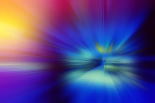 Abstract Background Blur Radial Rays Colored Spots — Stock Photo, Image
