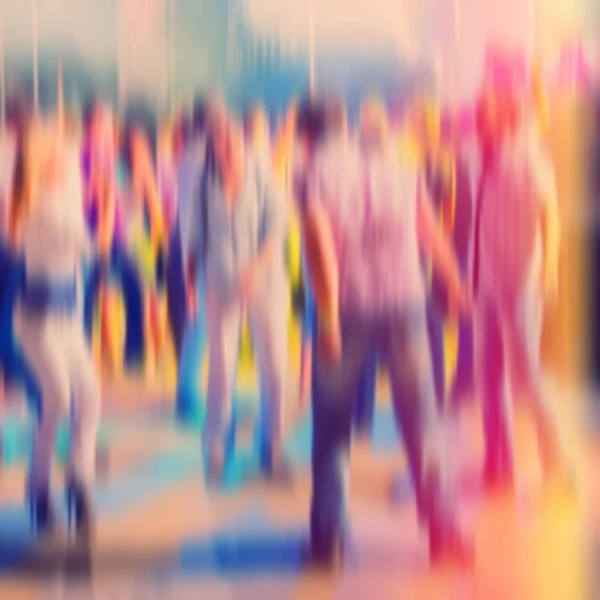 Verschwommener Hintergrund Menschen Tanzen Der Disco — Stockfoto