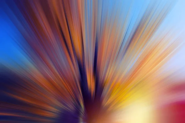 Абстрактная Размытость Фона Радиальные Цветовые Линии — стоковое фото