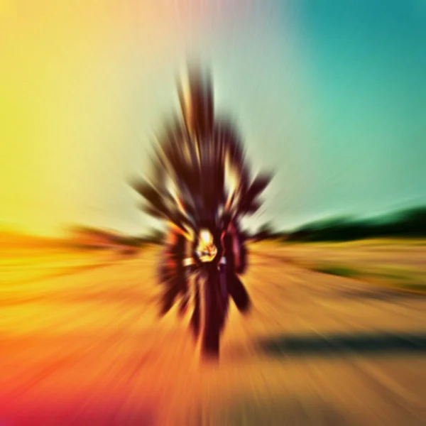 Arka Plan Bulanık Sürücü Hız Pistinde Üzerinde — Stok fotoğraf