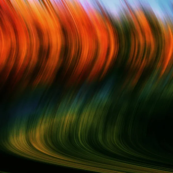 Fundo Abstrato Linhas Coloridas Curvas — Fotografia de Stock