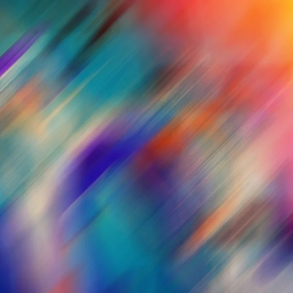 Abstracte Compositie Van Gekleurde Verf — Stockfoto